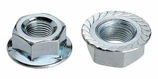 Flanged M6 Nut